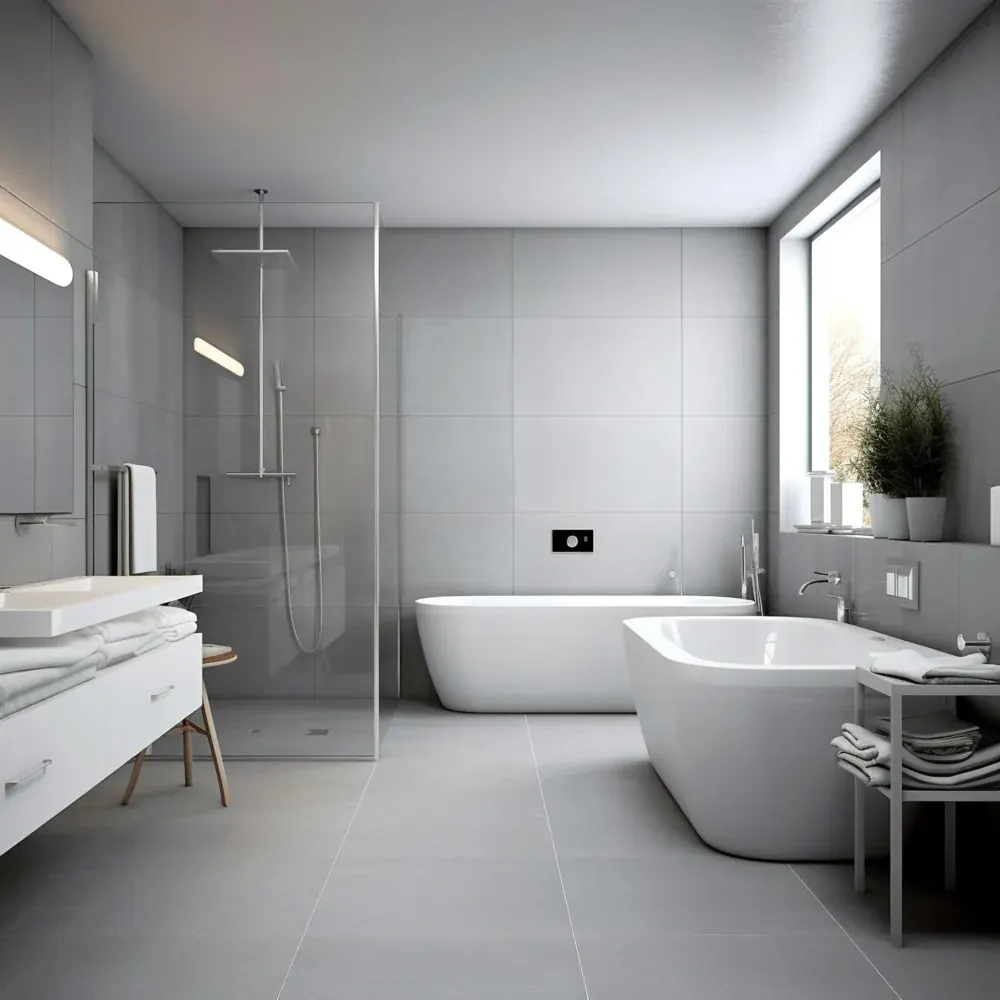 Hero colour scheme on show homes