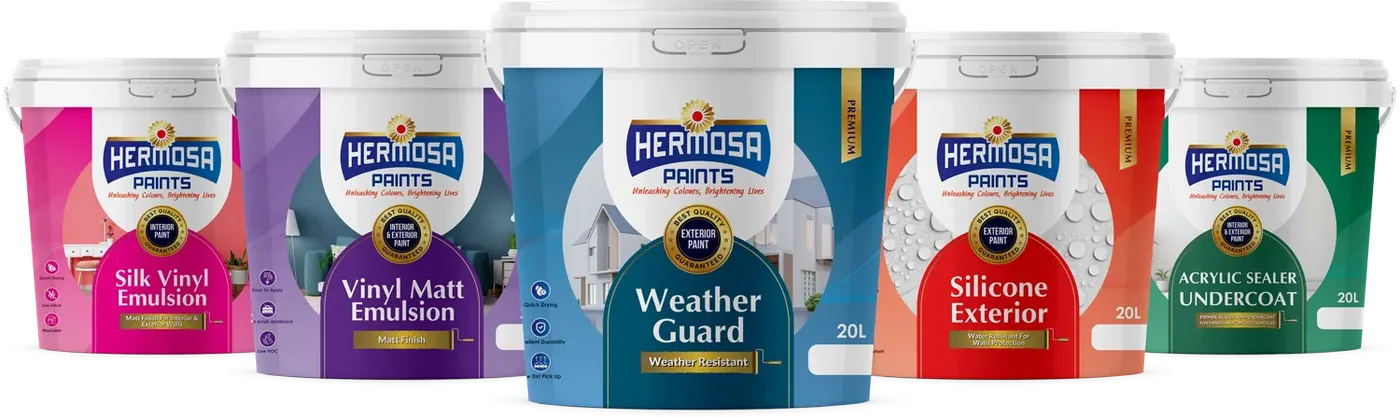 Hermosa Paints product range